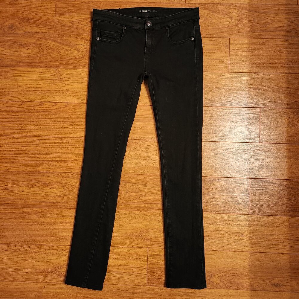 BCBGMaxAzria Black Skinny Jeans Size 26